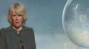 Camilla Parker Bowles también se atreve a dar el tiempo en la BBC