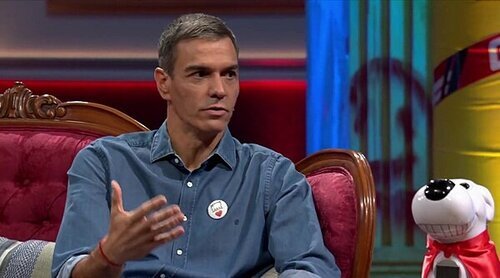 Pedro Sánchez desvela en 'La revuelta' qué hizo con el revólver que le regaló Erdogan