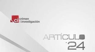 Promo de 'Artículo 24', el nuevo espacio de Crimen & Investigación