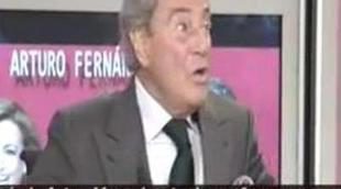 Arturo Fernández: "En mi vida he visto gente más fea que en las manifestaciones"