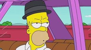 'Los Simpson' parodian a 'Breaking Bad' en el nuevo gag de su cabecera