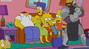 'Los Simpson' homenajea de nuevo a 'Juego de tronos' en su cabecera