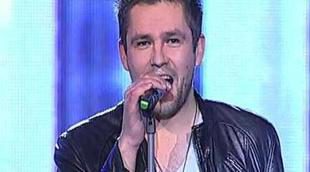 Andrius Pojavis representa a Lituania con "Something" en Eurovisión 2013