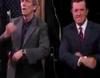 Bryan Cranston, Hugh Laurie y Matt Damon, entre los famosos que bailan "Get Lucky" en 'The Colbert Report