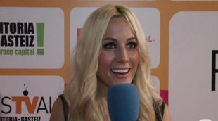 Edurne: "Espero que los hombres que tenga que imitar en 'Tu cara me suena' tengan voz de chica"