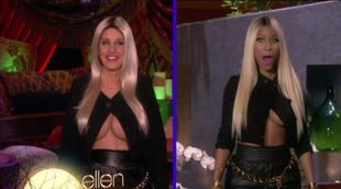Ellen DeGeneres se disfraza de Nicki Minaj para Halloween