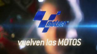 José Coronado promocionando el Campeonato de MotoGP 2014