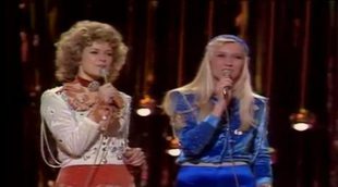 ABBA con "Waterloo", ganadores del Festival de Eurovisión 1974