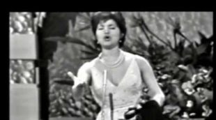 Conchita Bautista con "Estando contigo", representante de España en Eurovisión 1961