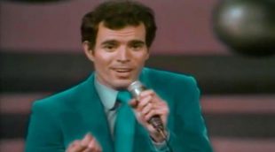 Julio Iglesias con "Gwendolyne", representante de España en Eurovisión 1970