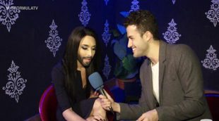 Conchita Wurst valora el estilismo de los representantes de España a lo largo de estos años en el Festival de Eurovisión