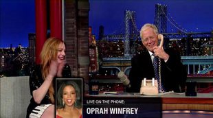 David Letterman llama a Oprah Winfrey y se hace pasar por una secretaria de Lindsay Lohan