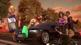 La Siete y Nueve son atropelladas en un nuevo vídeo de la Familia Mediaset