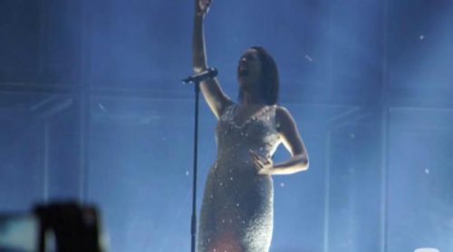 Ruth Lorenzo ensaya la final de Eurovisión 2014: "Dancing in the Rain"