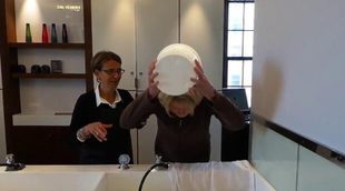 Martha Stewart cumple el reto del cubo de agua helada