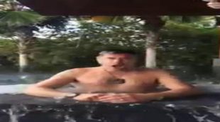 Robert Downey Jr. cumple el reto del cubo de agua helada