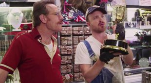 Bryan Cranston, Aaron Paul y Julia Louis-Dreyfus, juntos en la promo de los Emmy 2014