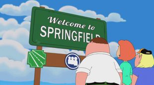 La familia Griffin llega al Springfield de 'Los Simpson'