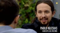 Pablo Iglesias y Pedro García Aguado, con Risto Mejide en 'Viajando con Chester'