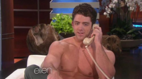 El "jardinero" de Ellen recibe una oferta para trabajar en "Magic Mike XXL" tras pasearse con el torso desnudo por el plató
