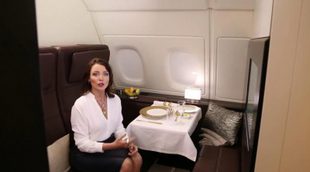Danii Minogue presenta "The Residence", la primera clase más lujosa de la aviación