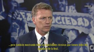 David Moyes, entrenador de la Real Sociedad, habla en 'Espacio reservado' de Canal+