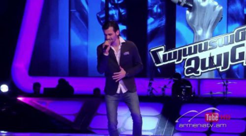 El español David Rodríguez es eliminado en 'The Voice Armenia' tras cantar en armenio