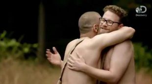 James Franco y Seth Rogen, desnudos y asustados este domingo en 'Naked and Afraid'