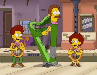 'Los Simpson' se convierten en instrumentos en MusicVille
