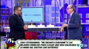 Así se estrenó la ahora controvertida sección de salud en 'Sálvame: diario' con el doctor Gutiérrez