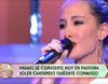 Anabel Dueñas homenajea a Pastora Soler interpretando su tema "Quédate conmigo"