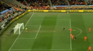 El gol de Iniesta "interruptus" al estilo de las campanadas de Canal Sur