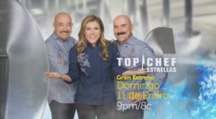 Telemundo estrena el 11 de enero la segunda edición de 'Top Chef Estrellas', la versión VIP del formato