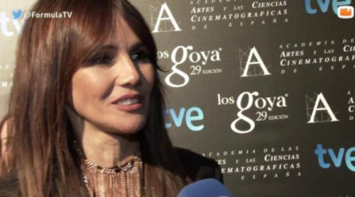 Fiesta de los Goya 2015: Toni Acosta, Goya Toledo, Raúl Arévalo e India Martínez