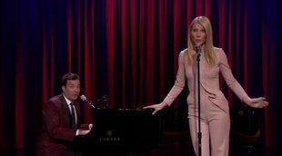 Gwyneth Paltrow y Jimmy Fallon convierten los éxitos de Nicki Minaj, Drake y otros raperos en versiones de Broadway