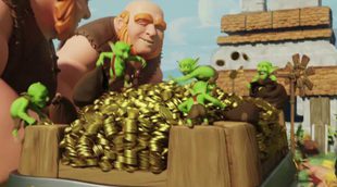 Anuncio de "Clash of Clans: Revenge" de la Super Bowl 2015, con Liam Neeson