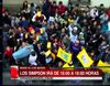 Insólita manifestación en Bolivia por cambio de horario de 'Los Simpsons'