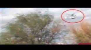 Imágenes del choque mortal de dos helicópteros durante la grabación de un reality francés