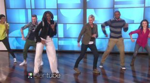 Michelle Obama y Ellen DeGeneres bailan el 'Uptown Funk' de Bruno Mars