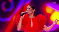 Rosa López interpreta "La, la la", "Vivo cantando", "Eres tú" y "Europe's living a celebration" en Eurovision's Greatest Hits