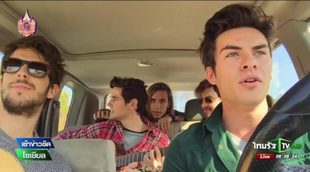 Los informativos de la televisión tailandesa se hacen eco del último videoclip del grupo Dvicio, grabado con un móvil