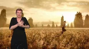 "Amanecer" y otras canciones de Eurovisión 2015 en lengua de signos