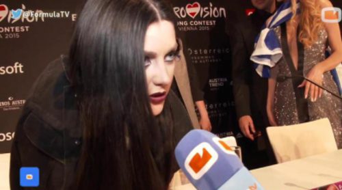 Nina Sublatti (Georgia): "Me encanta 'Amanecer' de Edurne, es una canción muy potente"