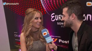 Edurne: "Hubiera preferido que Mariló Montero me preguntase por mi participación en Eurovisión"