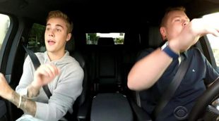 Justin Bieber, karaoke de sus canciones en el coche de James Corden