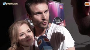 Monika Linkyte y Vaidas Baumila: "Nos encanta la temática del vídeo de Edurne. Somos fans de "El señor de los anillos"