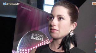 Ann Sophie (Alemania): "Me encanta la canción de Edurne. Se te queda clavada en la cabeza"