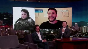 Kit Harington ('Juego de tronos') conoce a los tres seguidores que imitan a su personaje