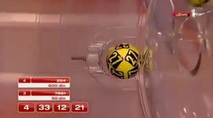 El vídeo del supuesto tongo de la lotería nacional de Serbia