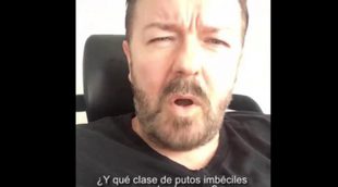 Ricky Gervais carga duramente contra las corridas de toros: "Si torturas a un toro por diversión, que te jodan"